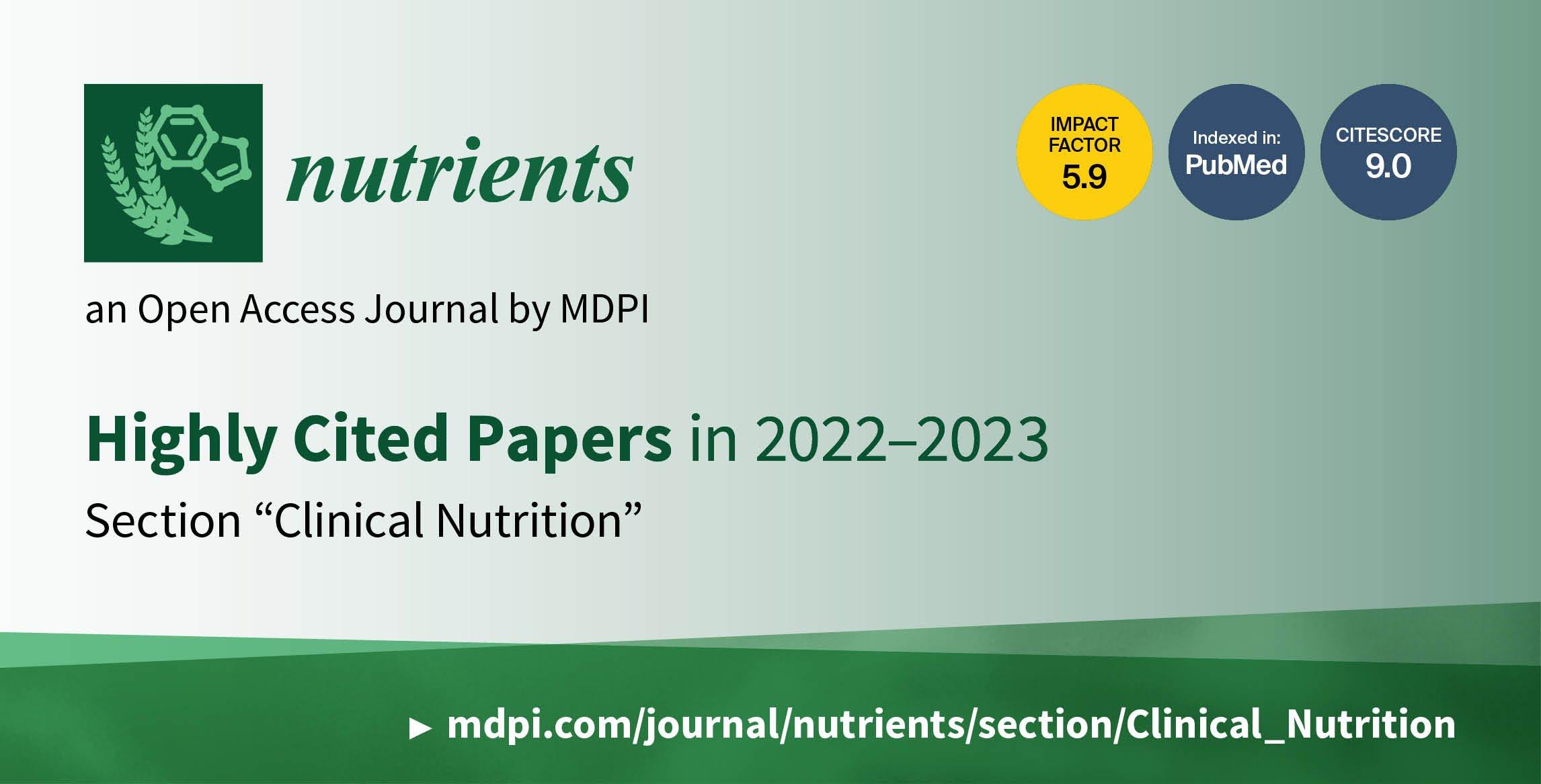 Nutrients | Announcements