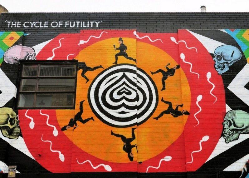 Street art in Redchurch Street, nel quartiere di Shoreditch. ©Ron Ellis/Shutterstock