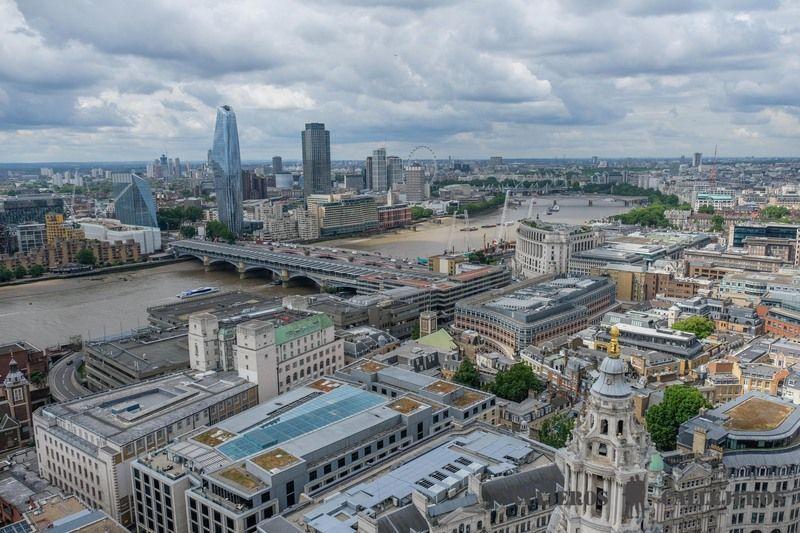 Vistas desde la Catedral de San Pablo