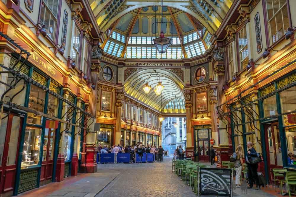 Leadenhall Market que visitar en londres