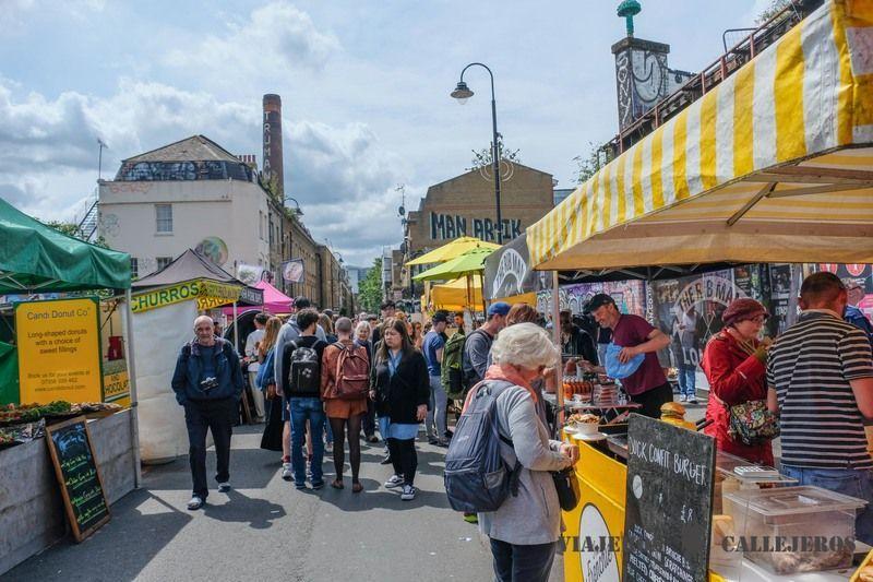 Mercado Brick Lane gratis en Londres